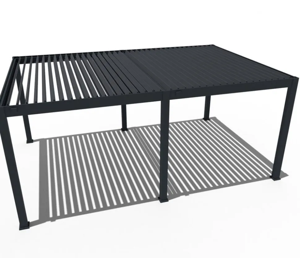 Weide Pergola Deluxe Plus 4x6, ca. B600/H255/T400 cm