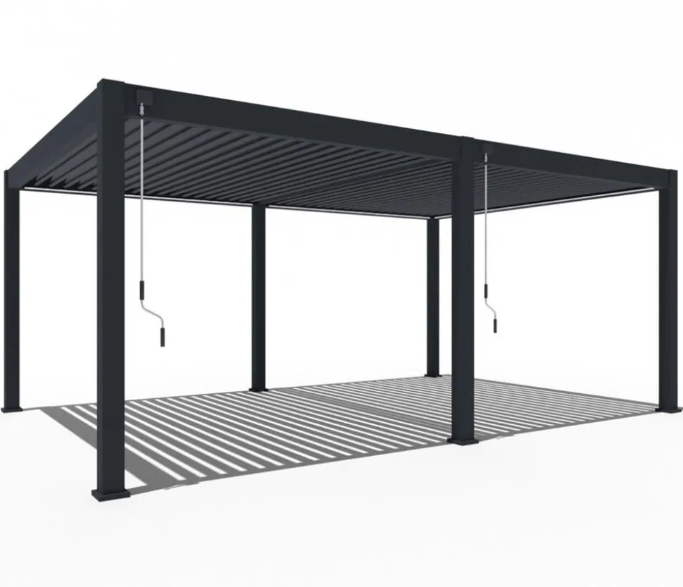 Weide Pergola Deluxe Plus 4x6, ca. B600/H255/T400 cm