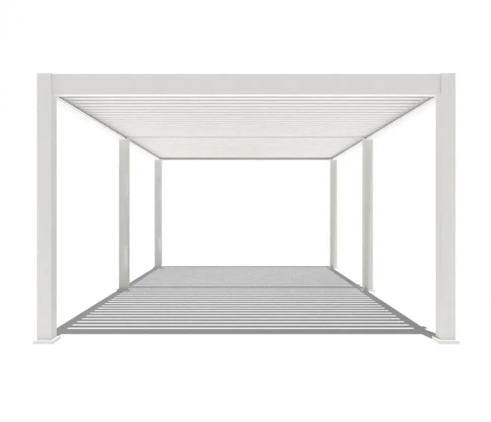 Weide Pergola LED E-Deluxe Plus 4x6, ca. B600/H255/T400 cm