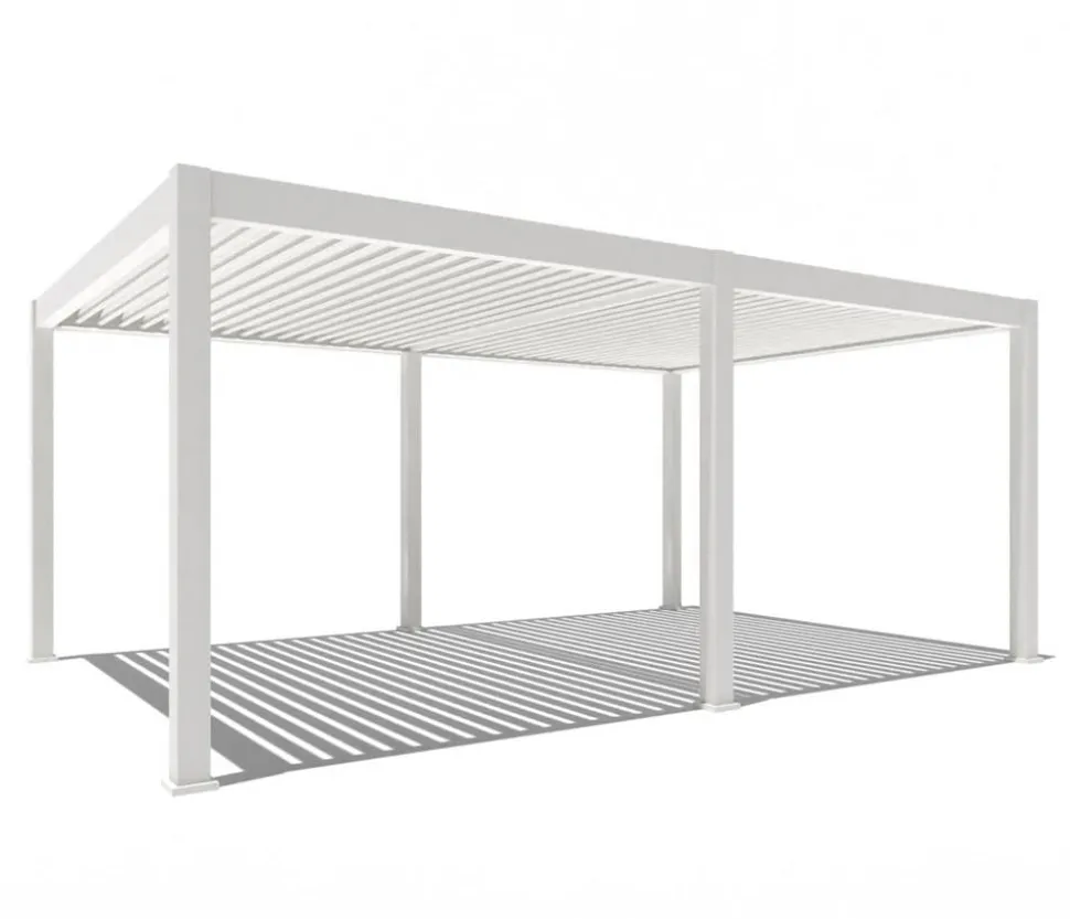 Weide Pergola LED E-Deluxe Plus 4x6, ca. B600/H255/T400 cm