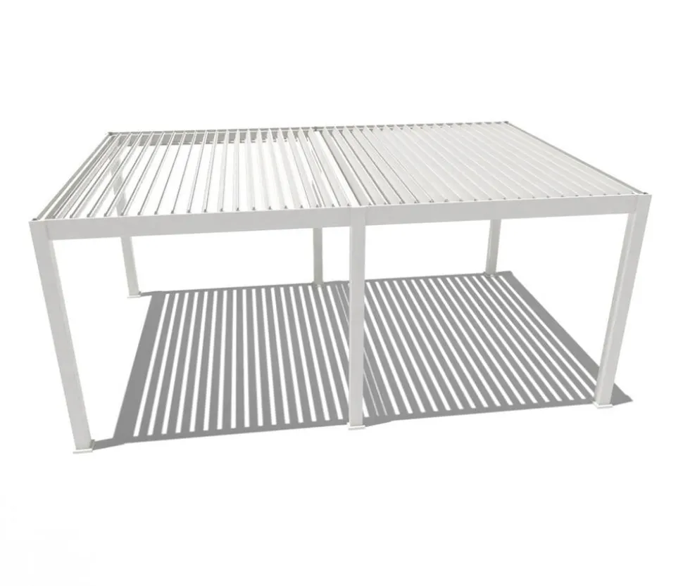 Weide Pergola LED E-Deluxe Plus 4x6, ca. B600/H255/T400 cm