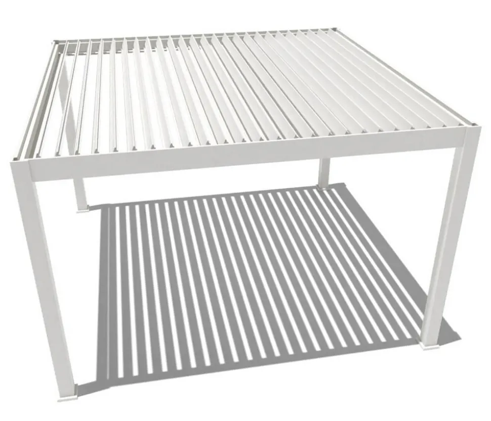 Weide Pergola LED E-Deluxe Plus 4x4, ca. B400/H255/T400 cm