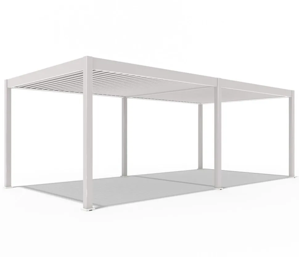 Weide Pergola LED E-Deluxe 3,6x7,2, ca. B720/H255/T360 cm