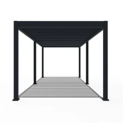 Weide Pergola LED E-Deluxe 3x6, ca. B600/H255/T300 cm