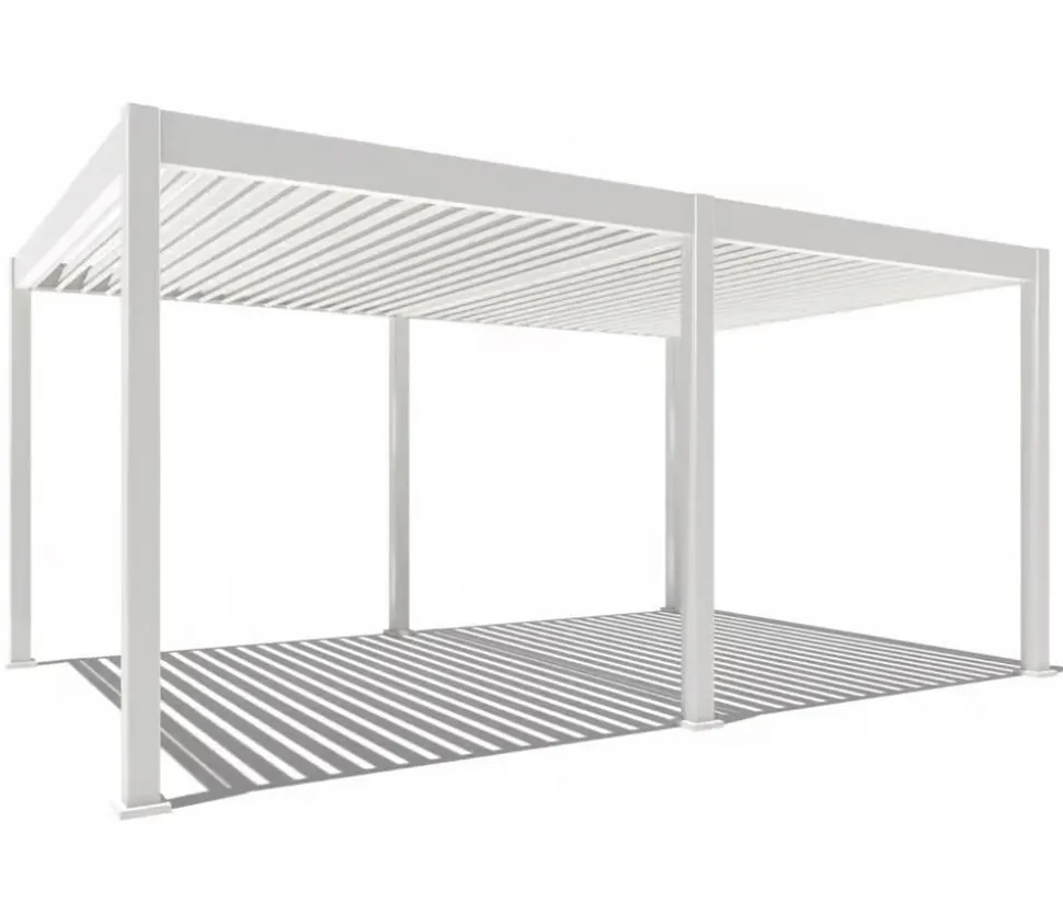 Weide Pergola LED E-Deluxe 3,6x5,3, ca. B530/H255/T360 cm