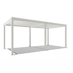 Weide Pergola LED E-Deluxe 3x6, ca. B600/H255/T300 cm