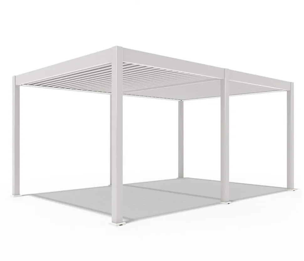 Weide Pergola LED E-Deluxe 3,6x5,3, ca. B530/H255/T360 cm