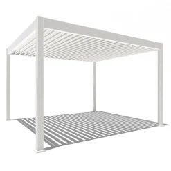 Weide Pergola LED E-Deluxe 3,6x4, ca. B400/H255/T360 cm