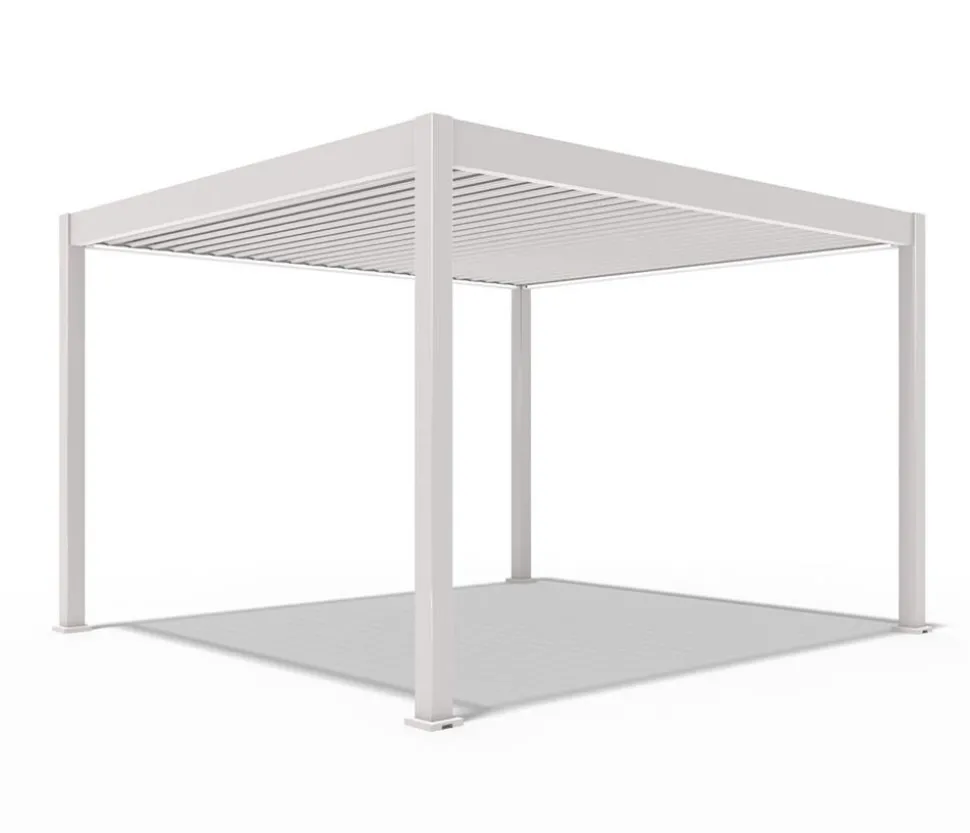Weide Pergola LED E-Deluxe 3,6x4, ca. B400/H255/T360 cm