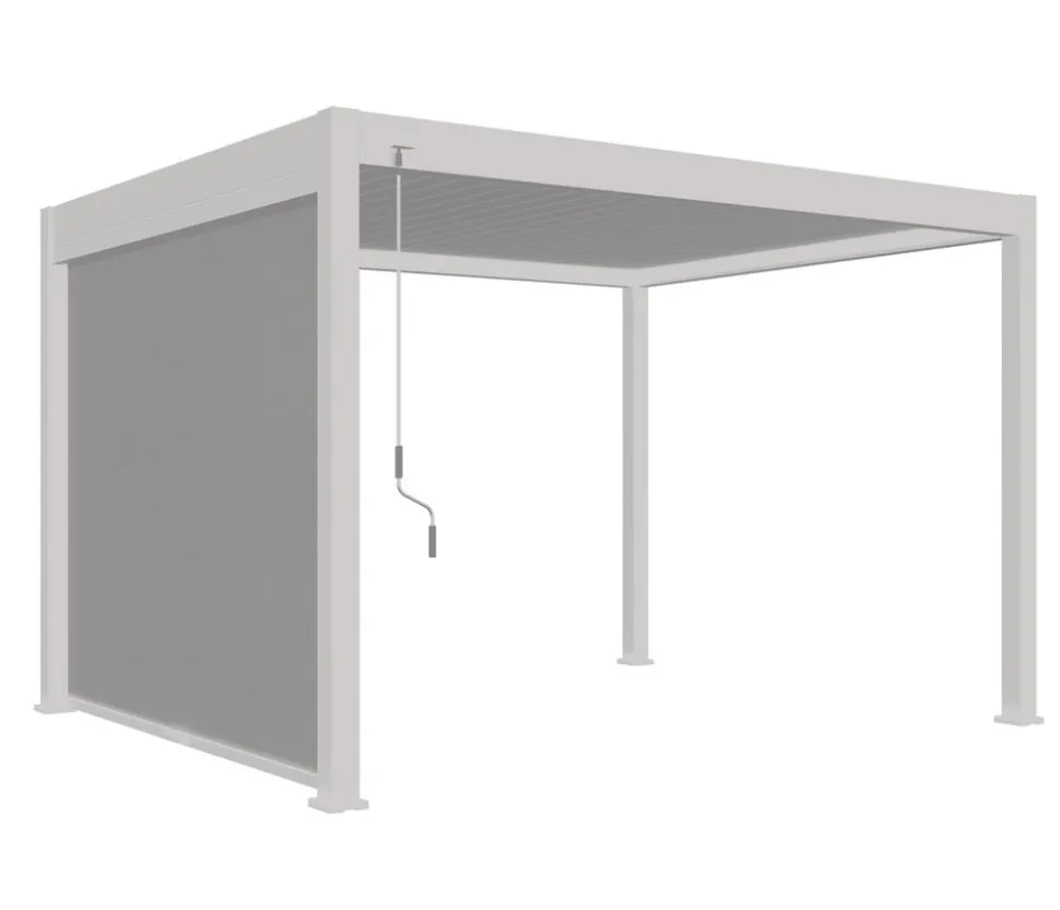 Weide Sonnenrollo für Deluxe/Classic Pergola, ca. B300 cm