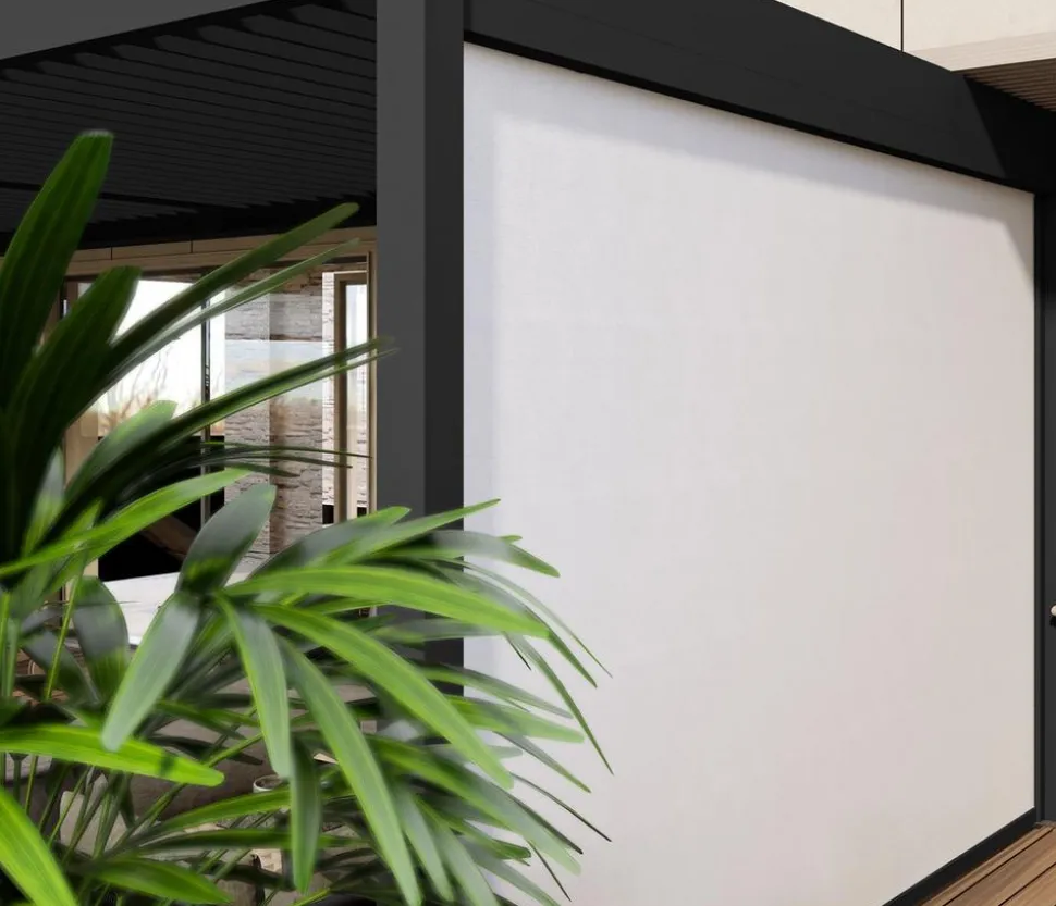 Weide Sonnenrollo für Deluxe/Classic Pergola, ca. B300 cm
