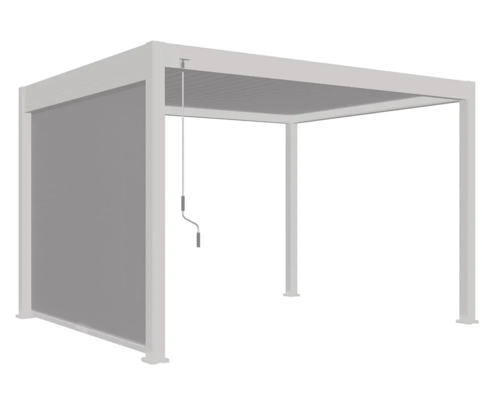 Weide Sonnenrollo für Deluxe Pergola, ca. B265 cm