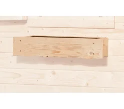 Weka Blumenkasten aus Massivholz, 60 cm