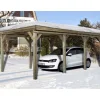 Weka Carport 609, ca. B325/H240/T622 cm