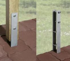 Weka Carport H-Anker-Set 9