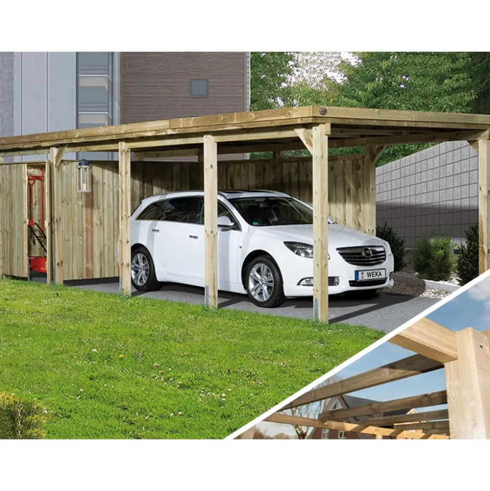 Weka Carport 617, ohne Dacheindeckung