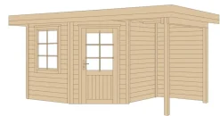 Weka Designhaus 213 A Gr.1, ca. B442/H237/T278 cm