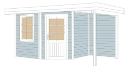 Weka Designhaus 213 A Gr.1, ca. B442/H237/T278 cm