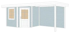Weka Designhaus 213 B Gr.1, ca. B586/H237/T278 cm