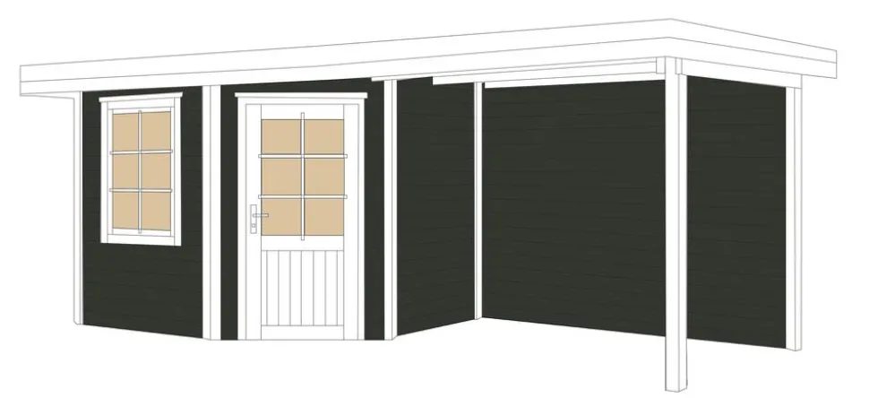 Weka Designhaus 213 B Gr.1, ca. B586/H237/T278 cm