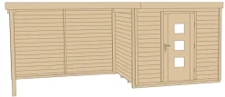 Weka Designhaus wekaLine 413 B Gr.2, ca. B610/H244/T310 cm