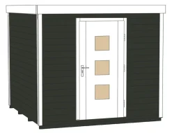 Weka Designhaus wekaLine 413 Gr.1, ca. B260/H244/T260 cm