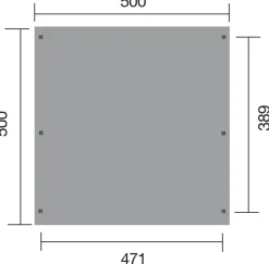 Weka Doppelcarport 616