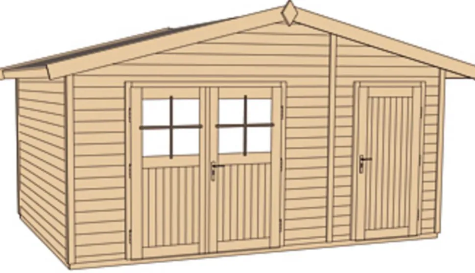 Weka Gartenhaus 261