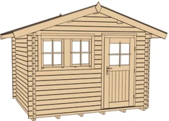Weka Gartenhaus 139