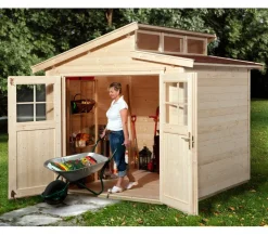 Weka Gartenhaus 123 Gr. 5, ca. B380/H253/T324 cm