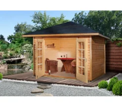 Weka Gartenhaus 177 Gr. 2, ca. B380/H300/T380 cm