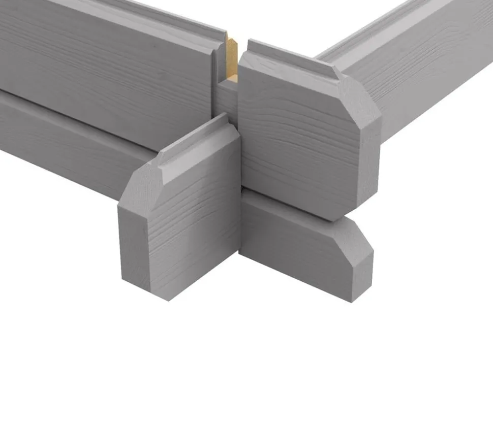 Weka Gartenhaus 254 Gr. 2, ca. B390/H222/T296 cm