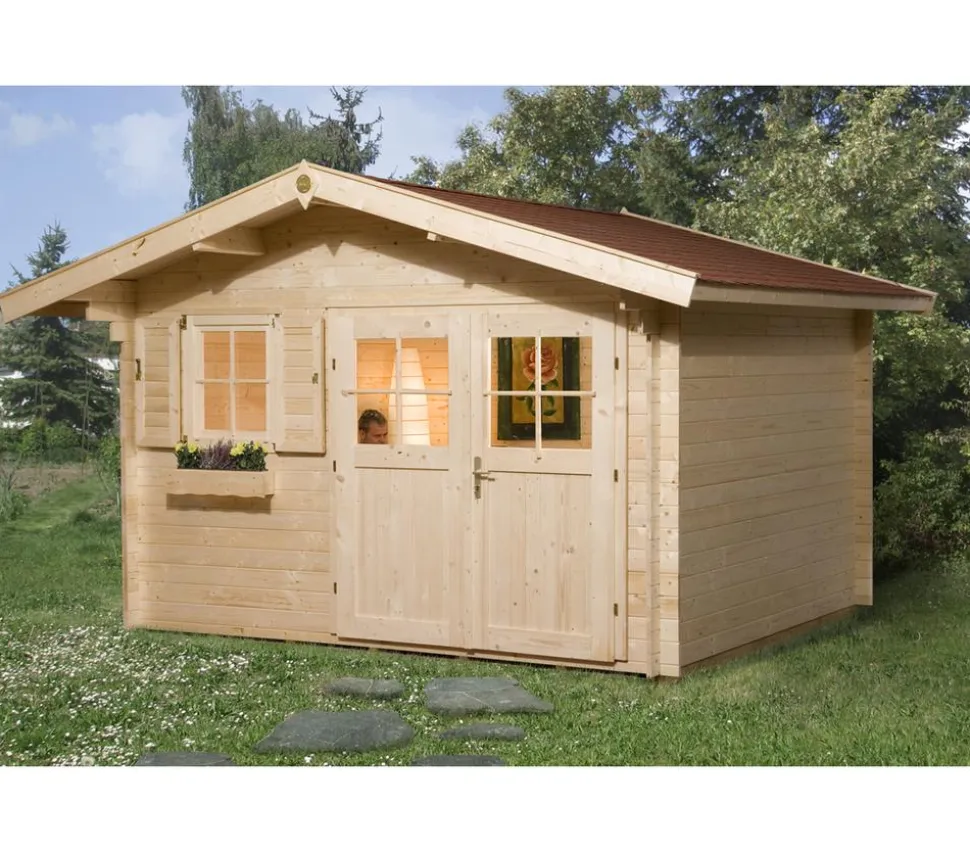Weka Gartenhaus 109 Gr. 1, ca. B420/H266/T324 cm