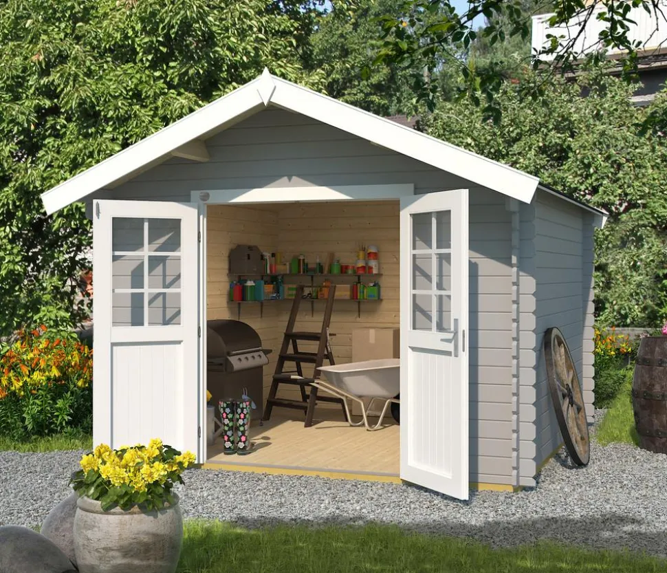 Weka Gartenhaus 209 Gr. 3, ca. B333/H261/T360 cm
