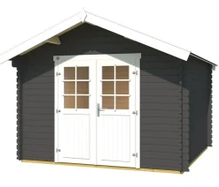 Weka Gartenhaus 209 Gr. 3, ca. B333/H261/T360 cm