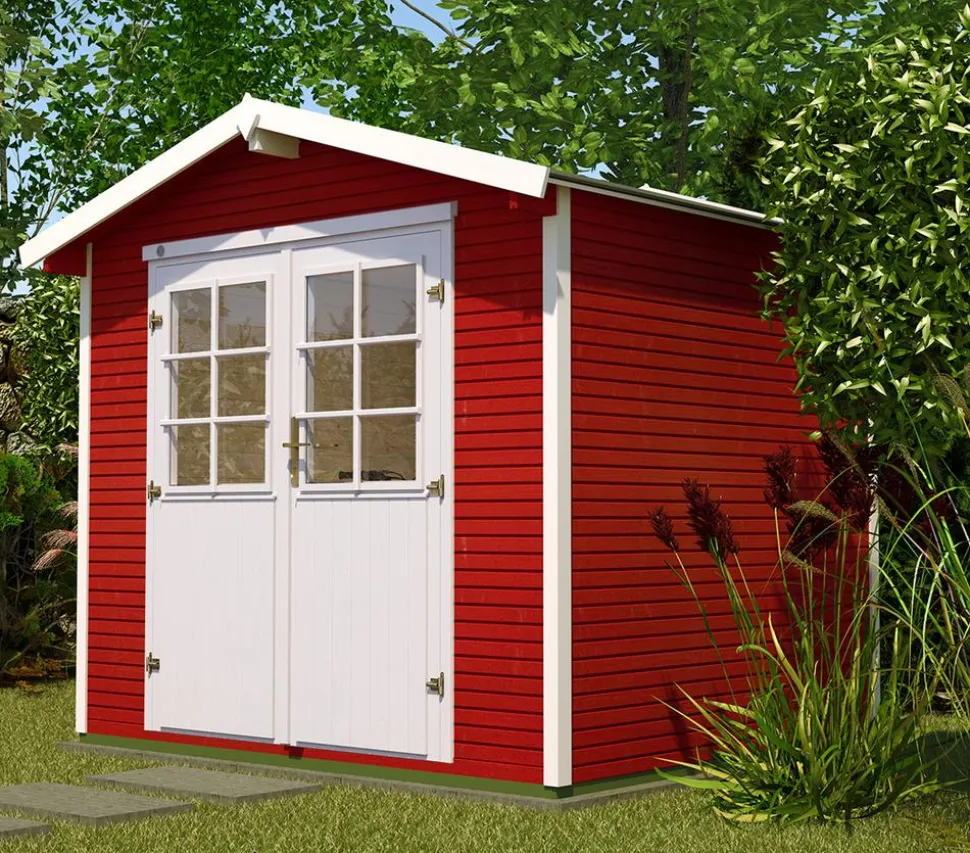 Weka Gartenhaus 218 Gr. 3, ca. B320/H253/T269 cm