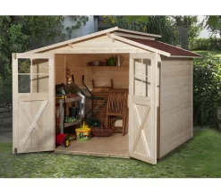 Weka Gartenhaus 323 Gr.2, ca. B290/H221/T217 cm