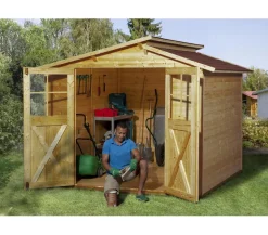 Weka Gartenhaus 229 Gr. 2, ca. B270/H217/T270 cm