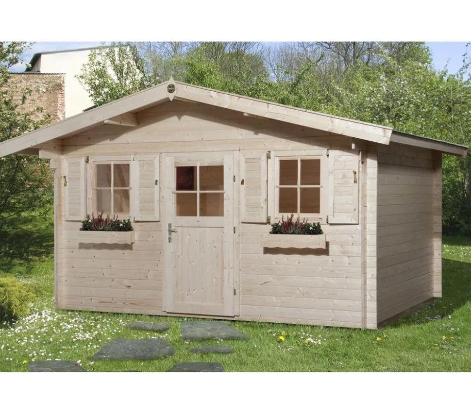 Weka Gartenhaus 110 Gr.1, ca. B460/H266/T374 cm