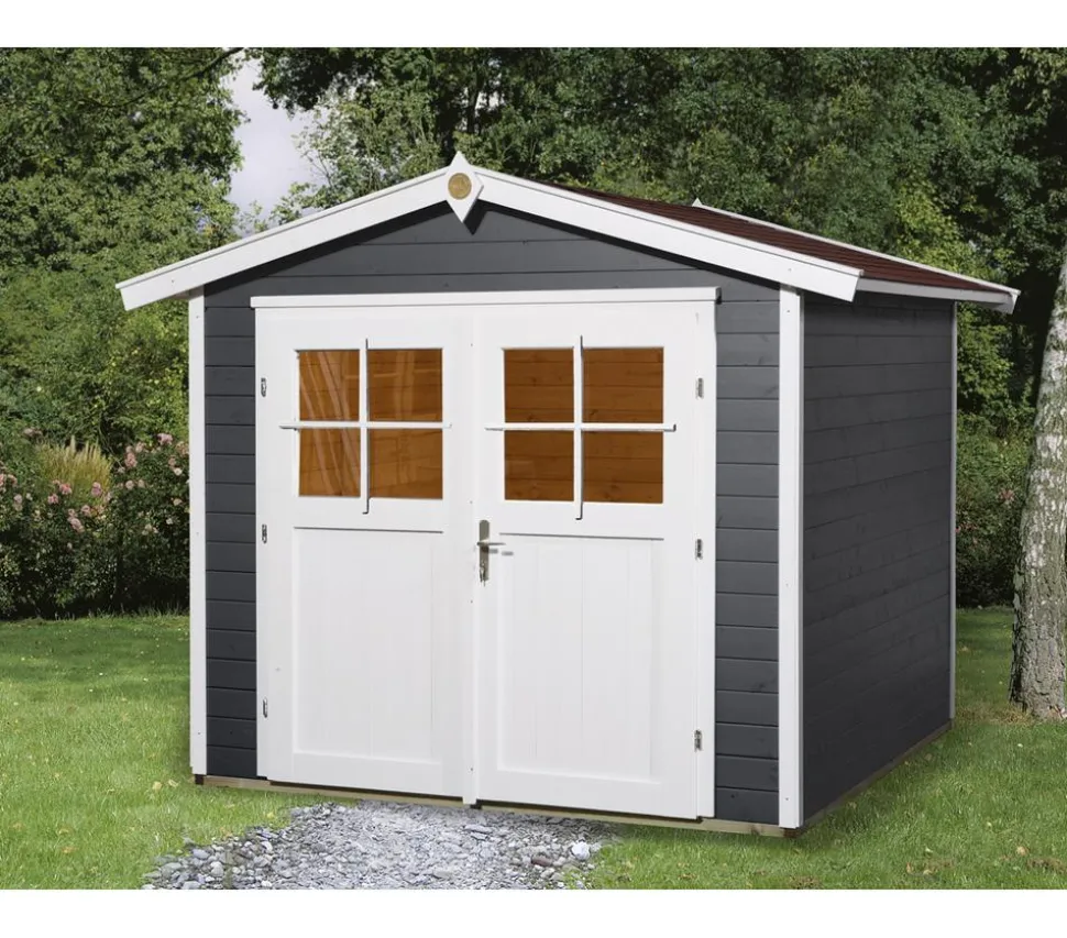 Weka Gartenhaus 224 Gr. 3, ca. B280/H238/T263 cm
