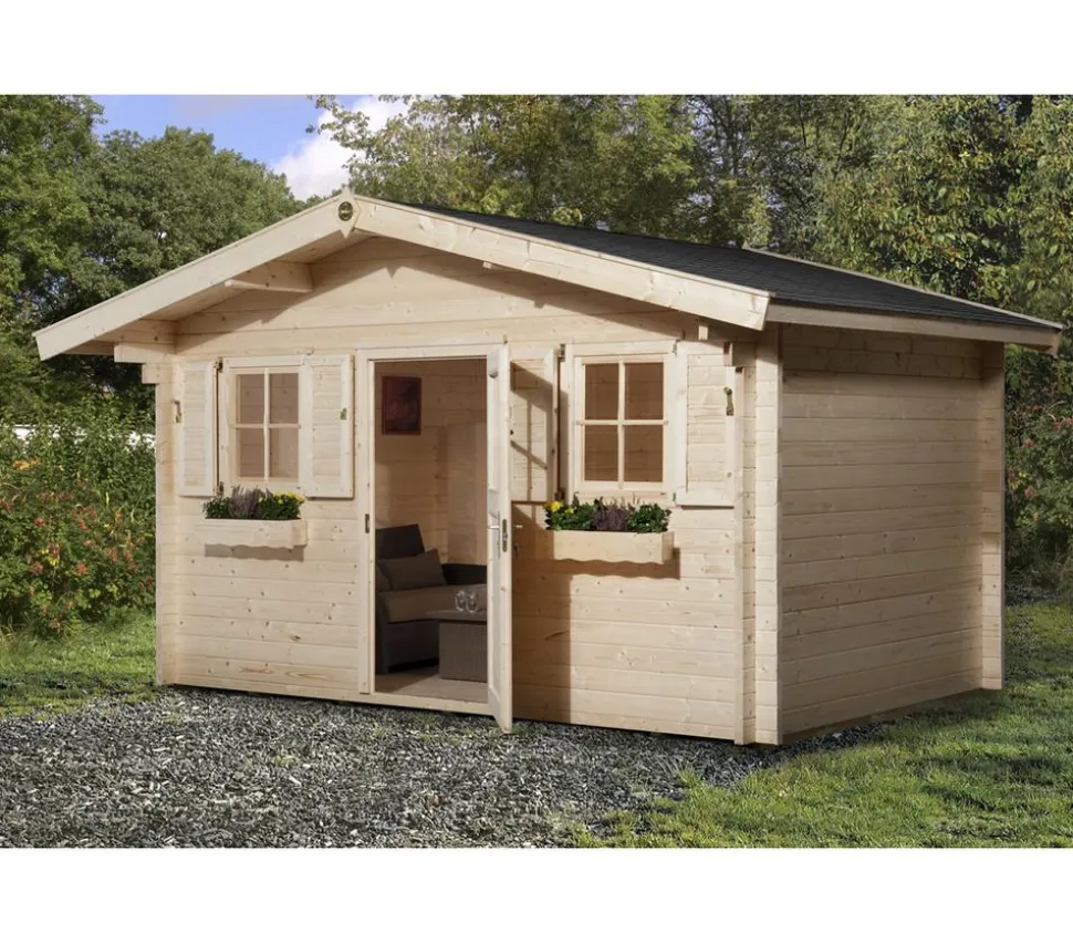 Weka Gartenhaus 110 Gr.1, ca. B460/H266/T374 cm