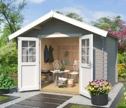 Weka Gartenhaus 209 Gr. 2,5, ca. B333/H261/T310 cm