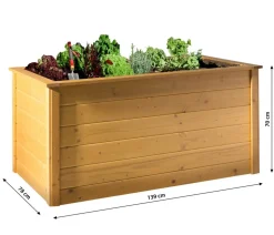 Weka Holz-Hochbeet, ca. B139/H70/T78 cm