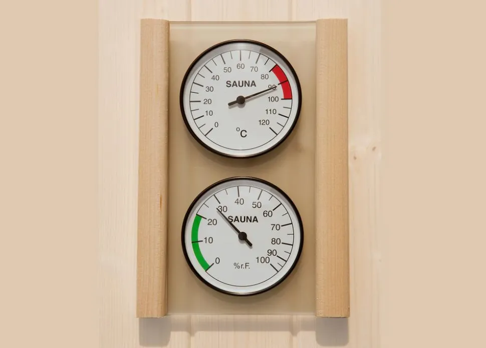 Weka Hygrometer und Thermometer