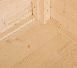Weka Massivholzboden für Gartenhaus 122/123 Gr. 4