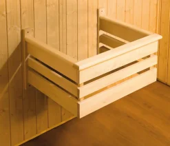 Weka Sauna Bergen mit Holztür