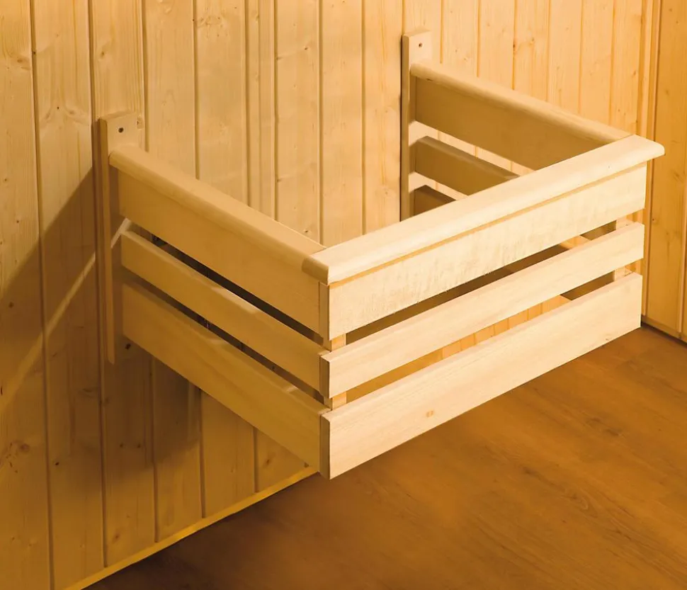 Weka Sauna Bergen mit Holztür