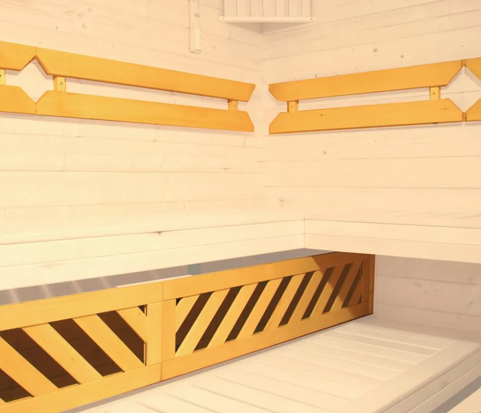 Weka Sauna Sara mit Glastür und Fenster, inkl. Ofen