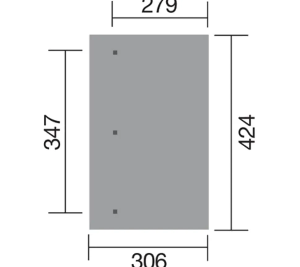 Weka Terrassenüberdachung 671