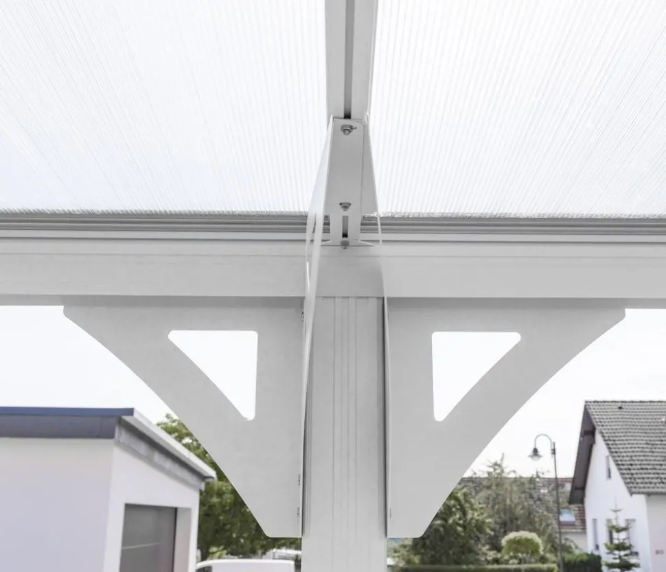 Westmann Aluminium-Carport Helsinki, ca. B305/H232/T503 cm